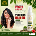 21 Herbs Hair Oil